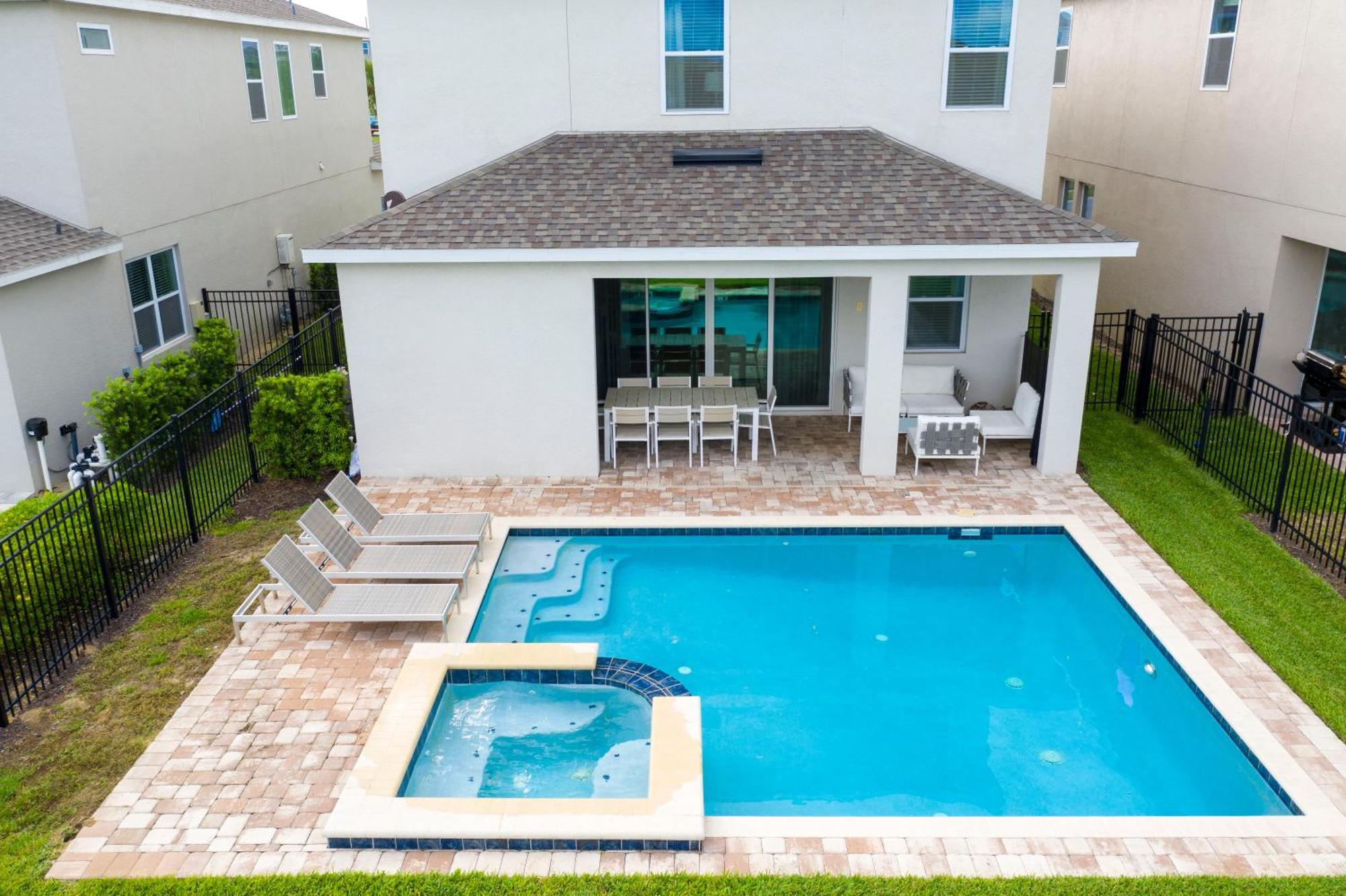 Luxurious 5Bd Private Pool Jacuzzi & Game Room At Encore 7432 Reunion Buitenkant foto