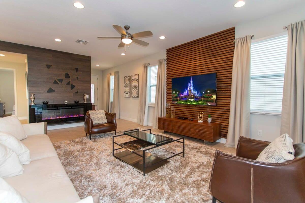 Luxurious 5Bd Private Pool Jacuzzi & Game Room At Encore 7432 Orlando Buitenkant foto
